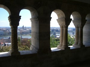 View Across the Danube from Castle Hill, Budapest